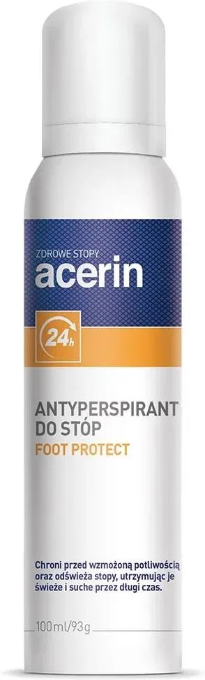 ACERIN FOOT PROTECT Antyperspirant dezodorant do stóp 100 ml