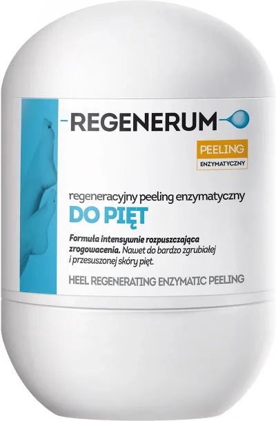 REGENERUM regeneracyjny peeling enzymatyczny do pięt, 50ml