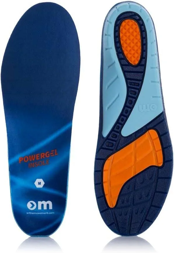 Orthomovement Wkładki do butów Power Gel Insole 41-43
