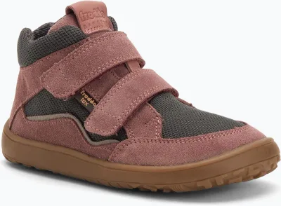 Buty barefoot dziecięce Froddo Tex Autumn grey/pink