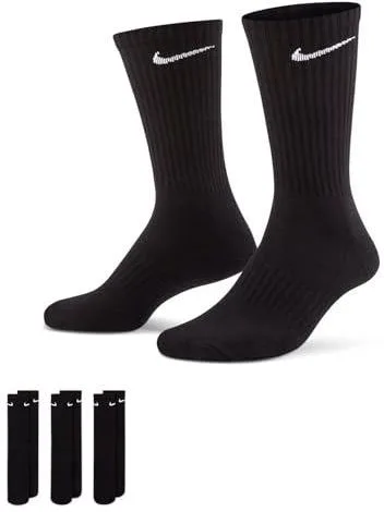 [AC] Nike Uniseks Skarpety Everyday Cush Crew Skarpety, Czarny/Biały, M — zdjęcie 1 z 1