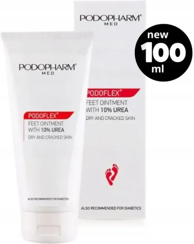 Podopharm Podoflex Maść Do Stóp Z Mocznikiem 10% 100Ml