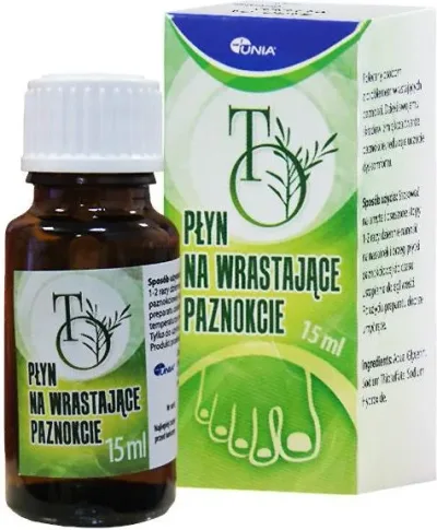 TO płyn na wrastajace paznokcie 15ml