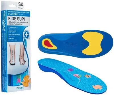 Footwave Kids Supi Wkładki Ortopedyczne Dla Dzieci