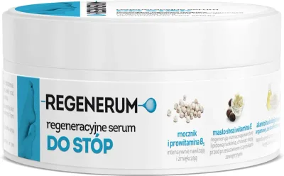 REGENERUM regeneracyjne serum do stóp krem 125ml