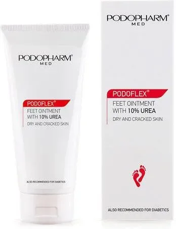 Podopharm PODOFLEX FEET OINTMENT WITH 10% UREA Maść do stóp z mocznikiem 10% 75ml