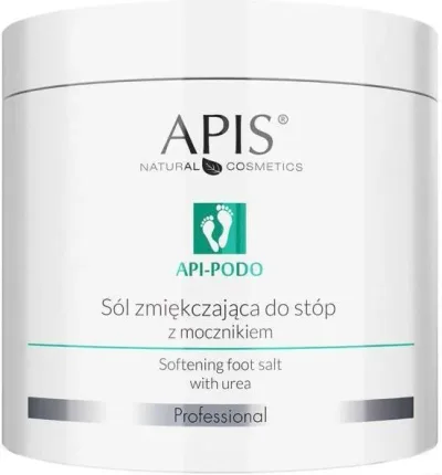 Apis Professional Sól Zmiękczająca Do Stop Z Mocznikiem ApiPodo Softening Foot Salt With Urea 650 g